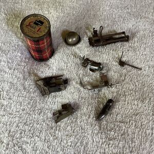 Vintage & New Lot of Sewing Machine Attachments Rufflers Skotch Ice Singer
